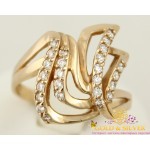Золотое кольцо 585 проба. Женское Кольцо 4,12 грамма. kv016i , Gold & Silver Gold & Silver, Украина
